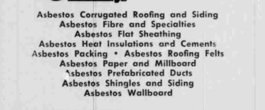 Asb Products 1948 October AsbestosMagazine