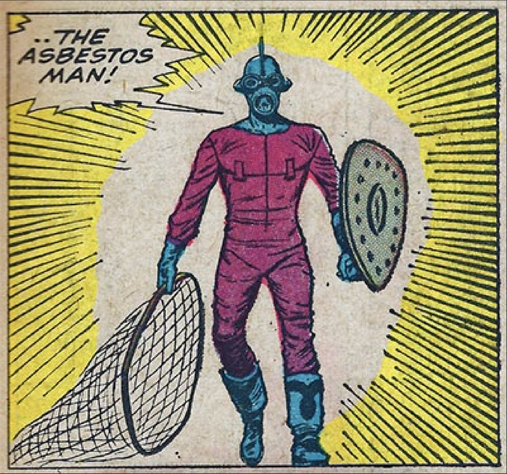 AsbestosMan Fair Use owned by Marvel Comics