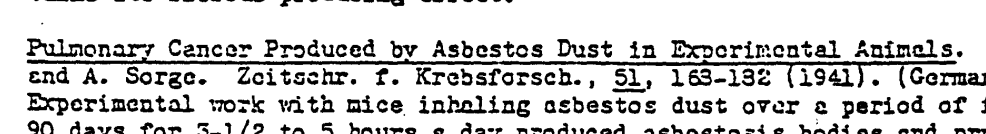 1941 Study Asbestos Causes Cancer 3