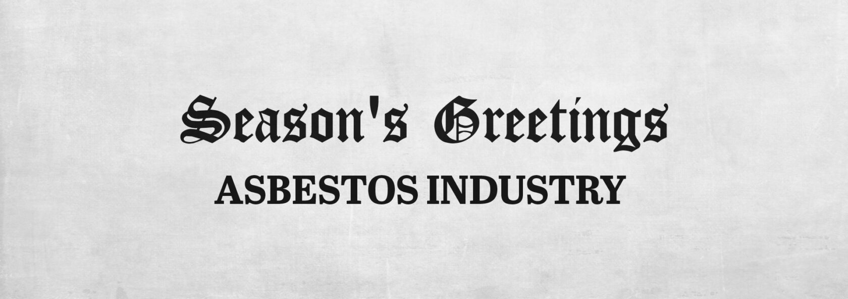 Asbestos Industry